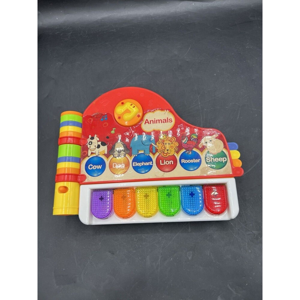 Small World Toys Neurosmith Musical Library Piano-Shaped Electronic Book TESTED!